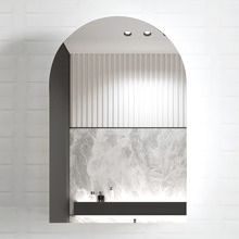 Laguna 1500mm Wall Hung Double Vanity Package with Shaving Cabinet